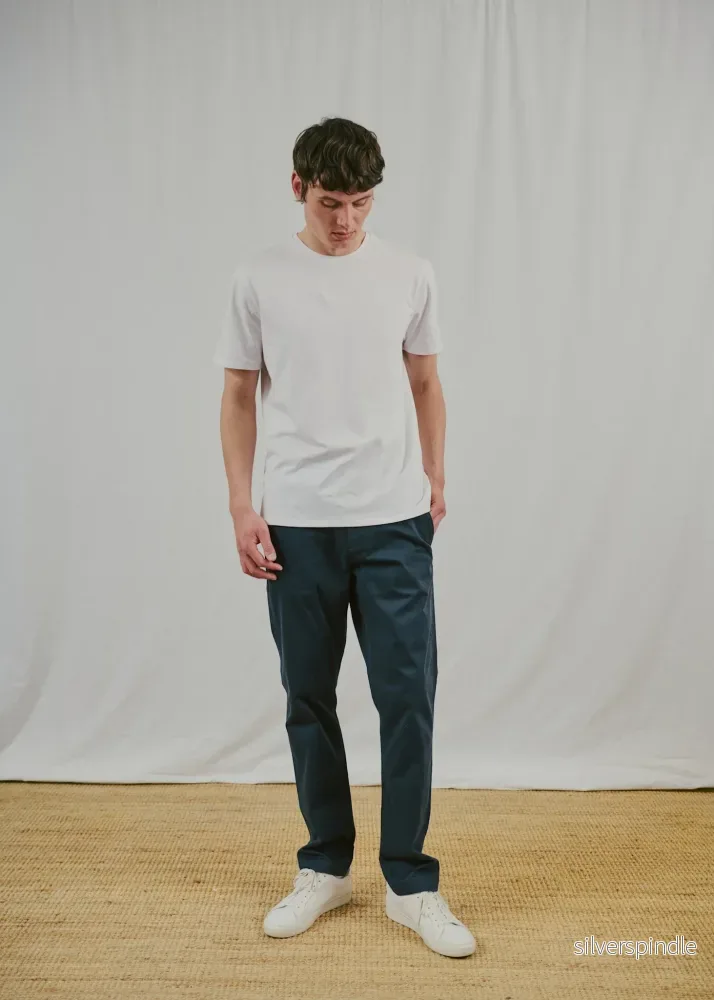BS Nazim Regular Fit Chinos – Navy BS Nazim Regular Fit Chinos – Navy