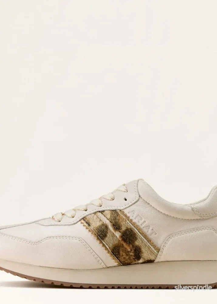 Ariat Ranch Runner Bright Cream Gilded Leopard Ariat Ranch Runner Bright Cream Gilded Leopard