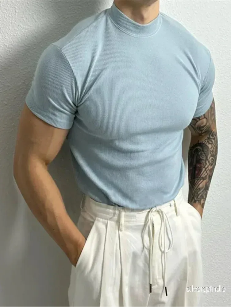 Ethan | Slim Fit Snabbtorkande Träningströja Herr