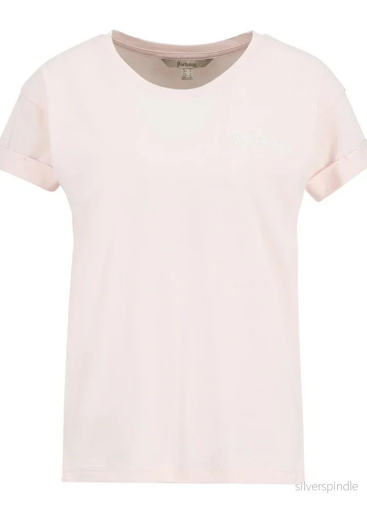 Barbour Bede T-Shirt Pink - Bild 3